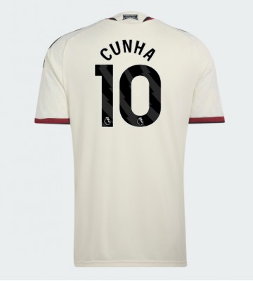 Manchester United Matheus Cunha #10 Tredjetrøje 2026-27 Kortærmet
